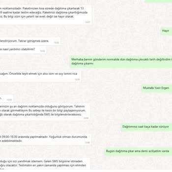 Kargo Dağıtım Tarihinde Belirsizlik Ve Yanıltıcı Bilgi