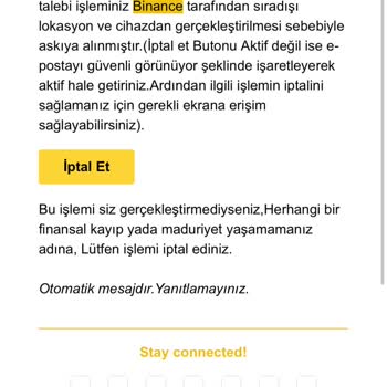 Yanlış Şüpheli Çekim Bildirimleri Ve Sürekli Rahatsızlık