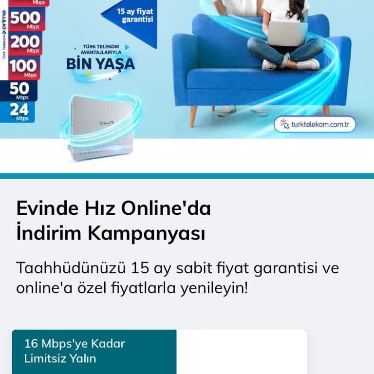 Türk Telekom Yanıltıcı Kampanya Katılımı!