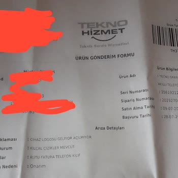 Yetkili Servis Sonrası Ekran Koruyucu Sorunu