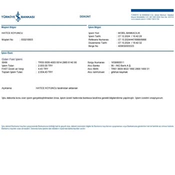 Butik İsmi Değişikliği Ve Teslim Edilmeyen Sipariş