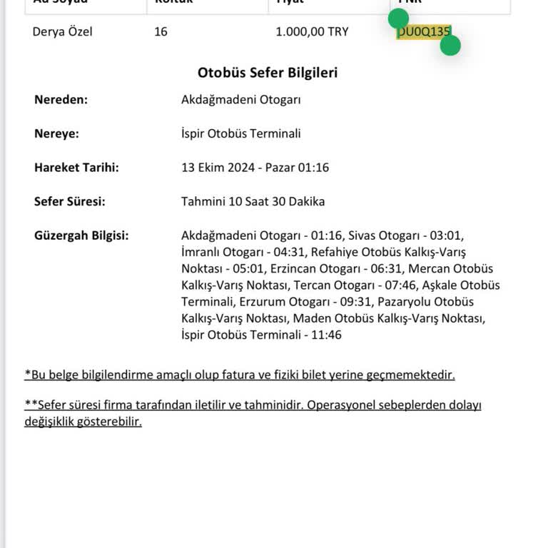 Otogar Dışında Bırakılan Yolcu