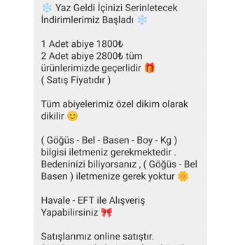 Binnaz Butik'ten Sipariş Sonrası Mağduriyet