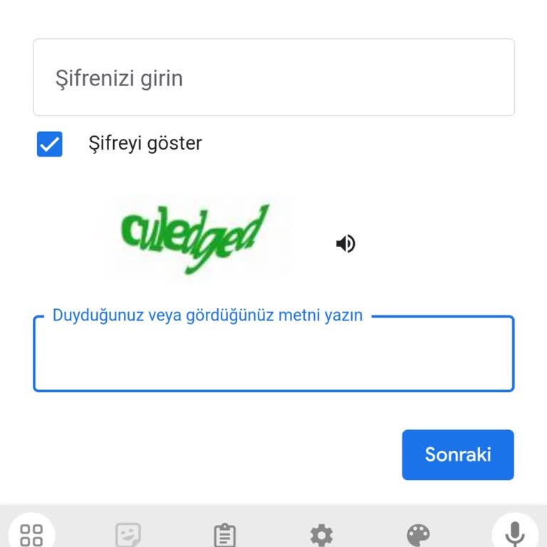 Hesap Erişim Sorunu