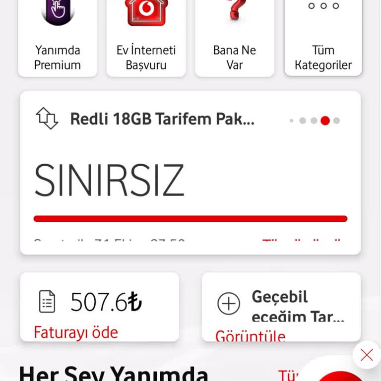 Sınırsız İnternet Paketi Sorunu