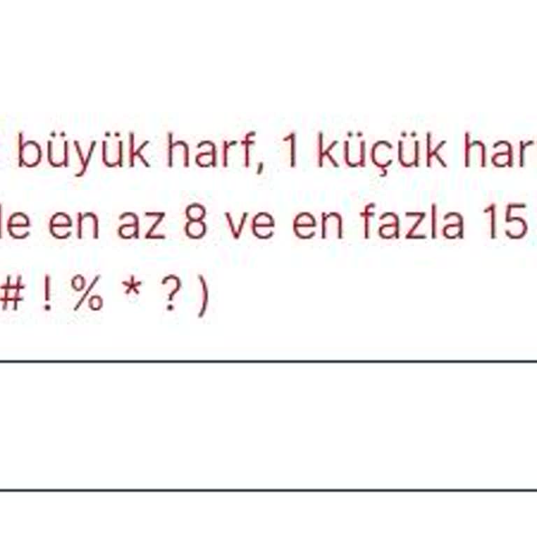 VFS Global Randevu Sisteminde Şifre Sorunu