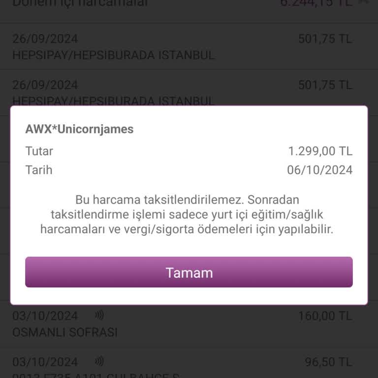 Sipariş Verdim, Ne Ürün Var Ne Takip