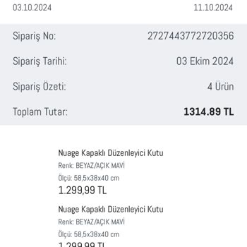Eksik Ürün Ve Yanlış İade Tutarı Sorunu