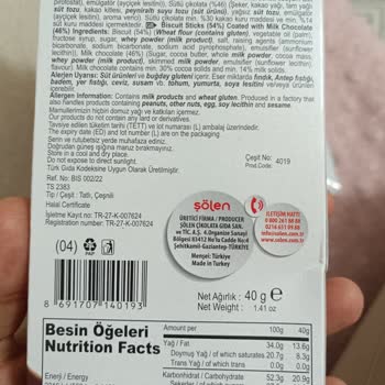 Bozuk Biscolata Stix Ve İade Sorunu