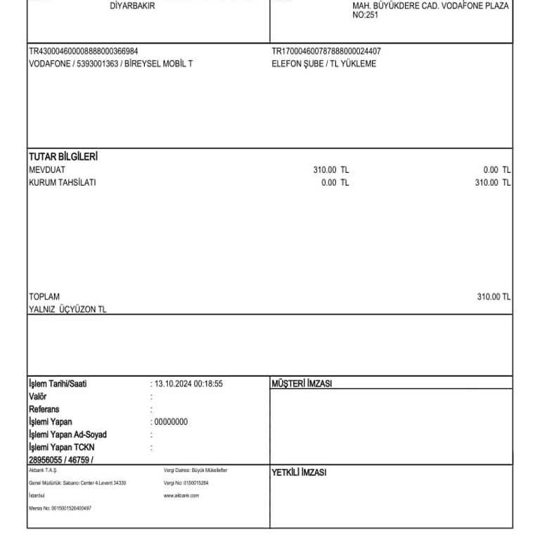 Hattıma Tanımlanmayan Paket Yüklemesi