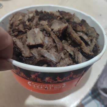 Yanık Ve Kırıntı Halinde Gelen Et Döner Siparişi