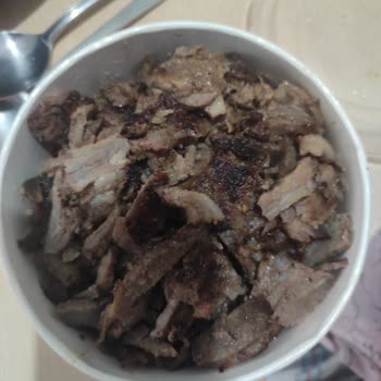 Yanık Ve Kırıntı Halinde Gelen Et Döner Siparişi