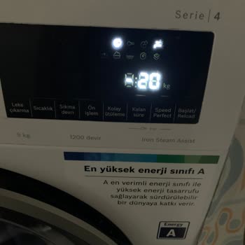Bosch Çamaşır Makinesi Sorunu: Servis Çözüm Üretemiyor