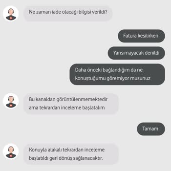 Vodafone Ek Paket Sorunu Ve İade Problemi