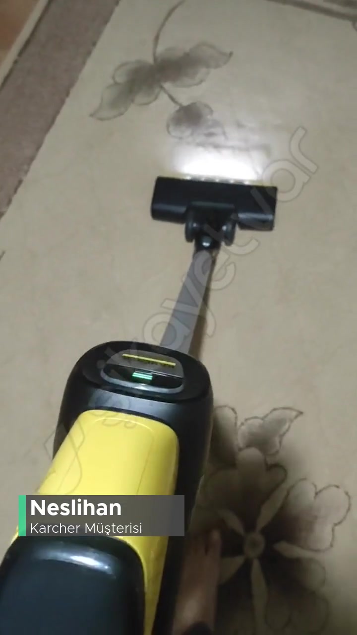Karcher VC6 Şarjlı Dik Süpürge Düşük Çekim Gücü videonun kapak resmi