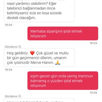 10 Saniyede İptal Edilemeyen Sipariş Ve Müşteri Hizmetleri Sorunu