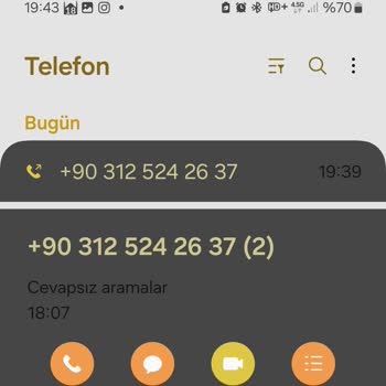 Türk Telekom'dan Cevapsız Ve Şüpheli Aramalar
