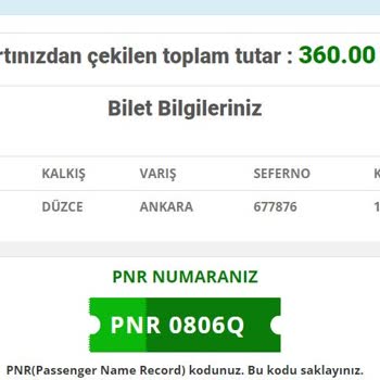 Otobüs Firmasında Koltuk Numarası Sorunu