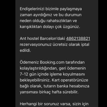 Booking.com Ve Ziraat Bankası Arasında Uzayan İade Sorunu