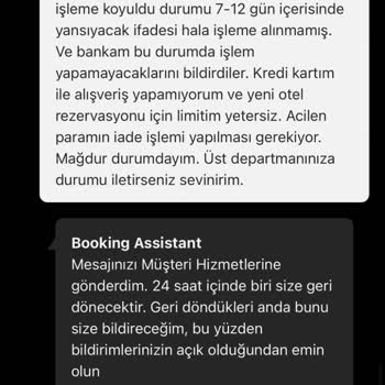 Booking.com Ve Ziraat Bankası Arasında Uzayan İade Sorunu