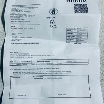 Garanti Kapsamında Ücret İadesi Talebi