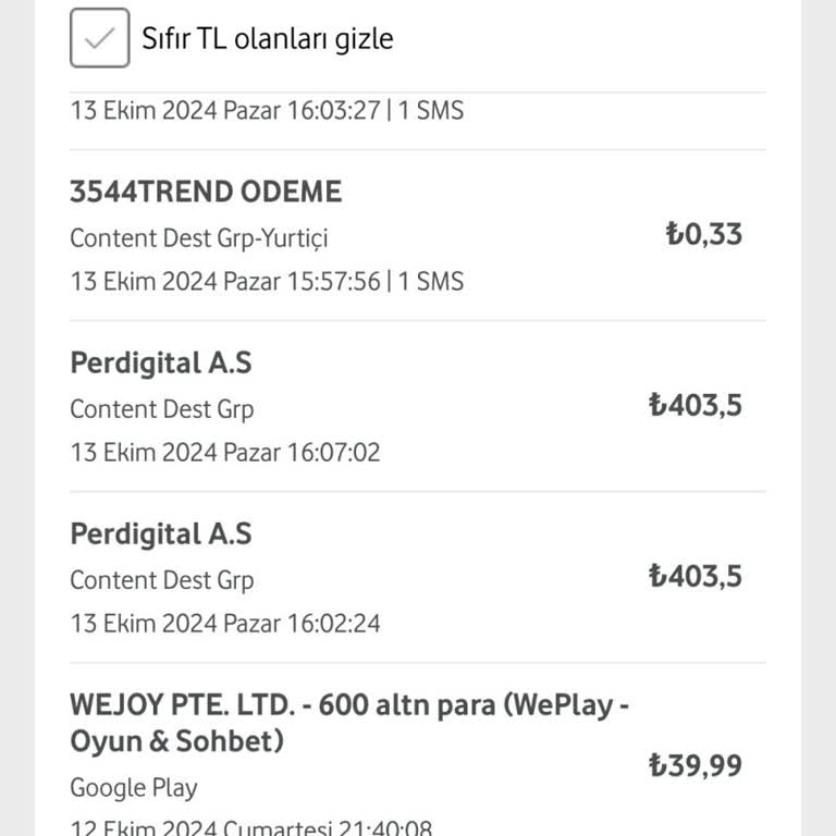 İzinsiz Yapılan Üyelik İşlemleri