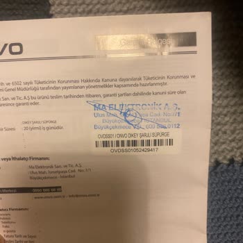 Onvo Dikey Süpürge Çalışmıyor: Acil Yardım Talebi