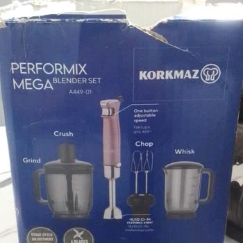 Korkmaz Blender Seti Doğrayıcı Kapak Arızası Ve Garanti Sorunu