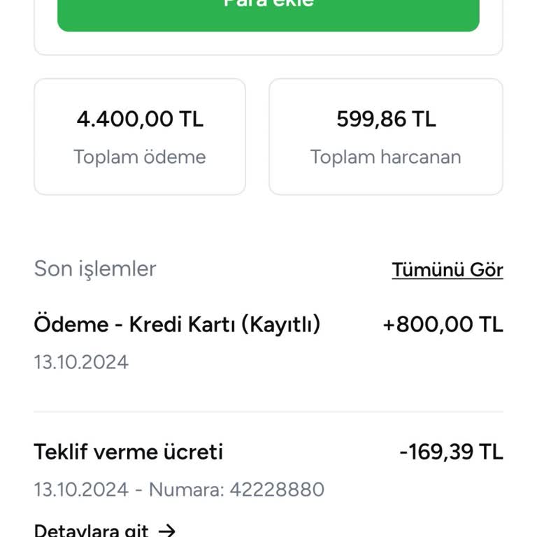 Yanlış Para Yüklemesi Ve İade Sorunu
