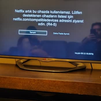 LG Televizyonumda Netflix Güncelleme Sorunu