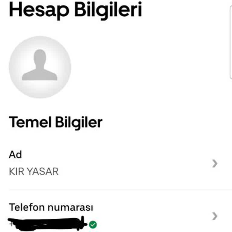 Uber Hesap Güvenliği Ve İletişim Eksikliği
