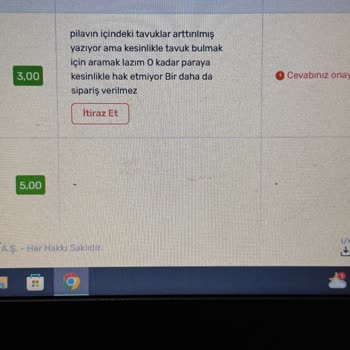Trendyol GO'da Haksız Yorum Ve İlgisizlik