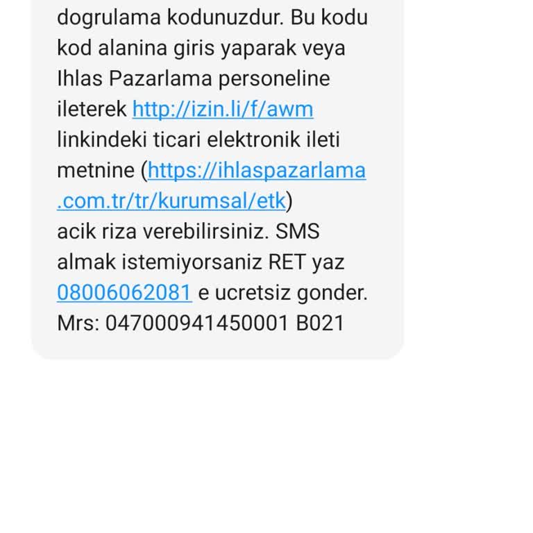Yetkisiz Onay Mesajı Ve Kişisel Bilgilerin İzinsiz Kullanımı