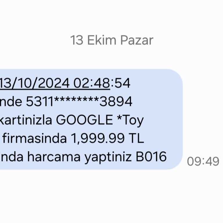 Yetkisiz Kredi Kartı Çekimi Mağduriyeti
