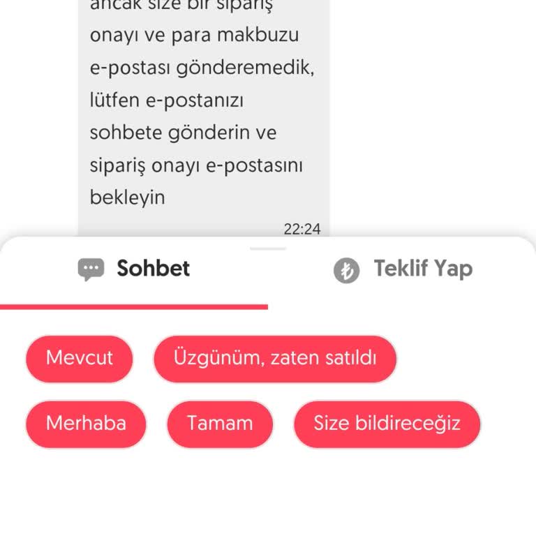 Letgo Üzerinden Yanıltıcı Mesaj Ve Bilgilendirme Eksikliği