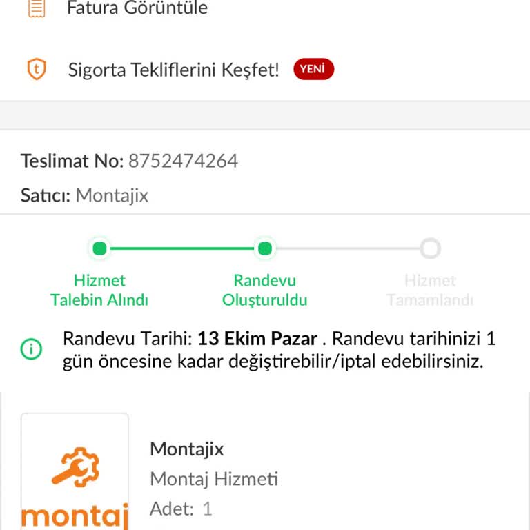 Montaj Hizmeti Hayal Kırıklığı