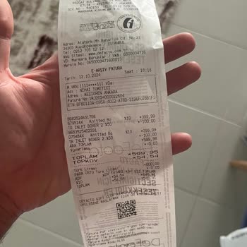 Yanlış Beden Sorunu Ve Değişim Talebi