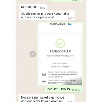 Siparişlerim Gelmedi Ve Para İadesi Yapılmadı