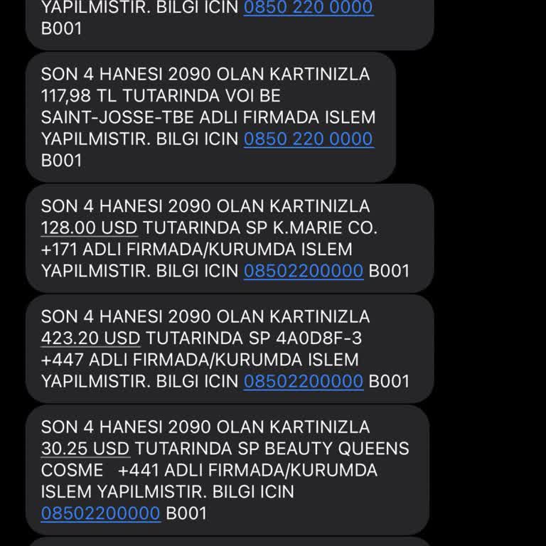 Ziraat Bankası Kartımdan İzinsiz Yurt Dışı İşlemler Ve Mağduriyet