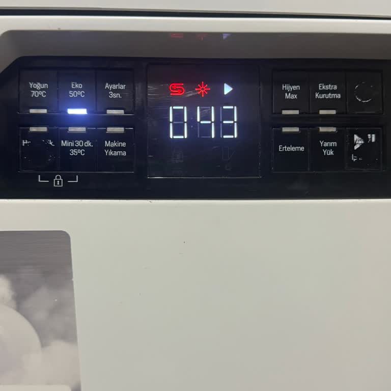 Arçelik Bulaşık Makinesi Yazı Silinme Sorunu