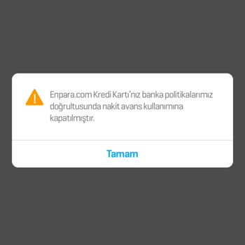 Enpara Kredi Kartı Nakit Avans Sorunu Ve Müşteri Hizmetleri İlgisizliği