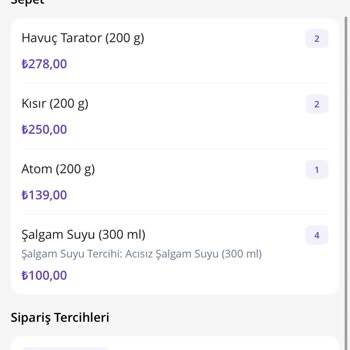 Getir'den Bozuk Meze Ve İade Sorunları