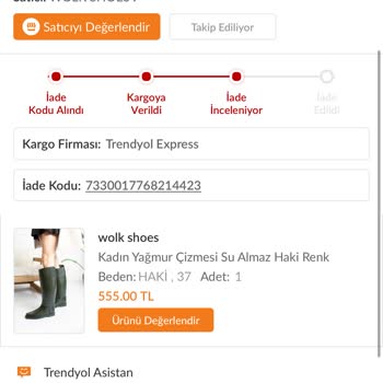 Trendyol Yanlış Kargo Mağduriyeti Ve İletişim Sorunu