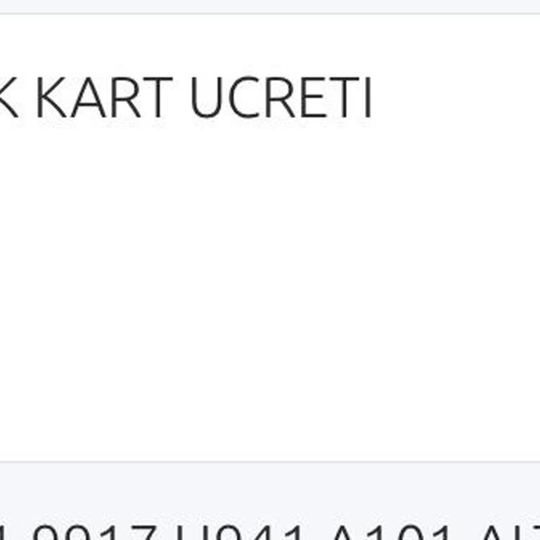 Yıllık Kart Ücreti İadesi Talebi