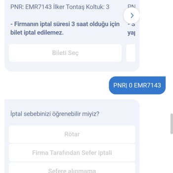 Obilet'te Rötar Ve İade Sorunu