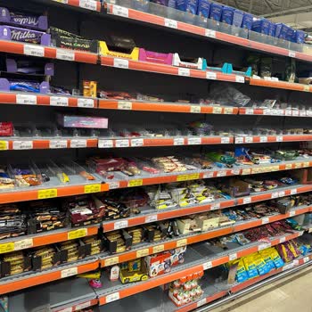 Migros Mağazasında Dağınık Çikolata Reyonu Sorunu