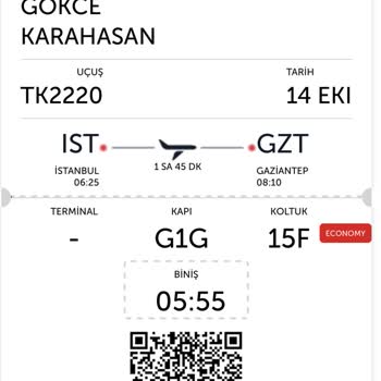 Koltuk Seçimi Ücreti Ve Uçak Değişikliği Sorunu