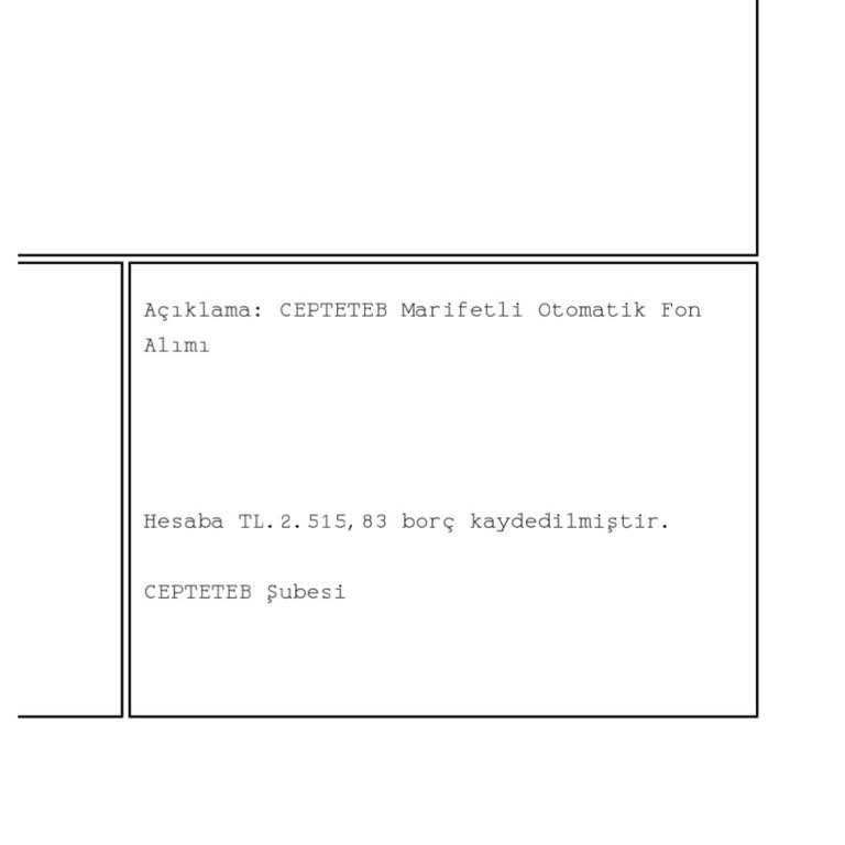 TEB Marifetli Hesapta Beklenmedik Fon Kesintisi