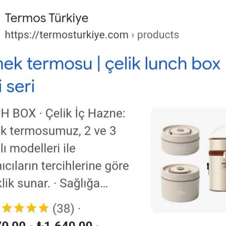Lunch Box Yemek Termoslarıyla Yaşadığım Hayal Kırıklığı