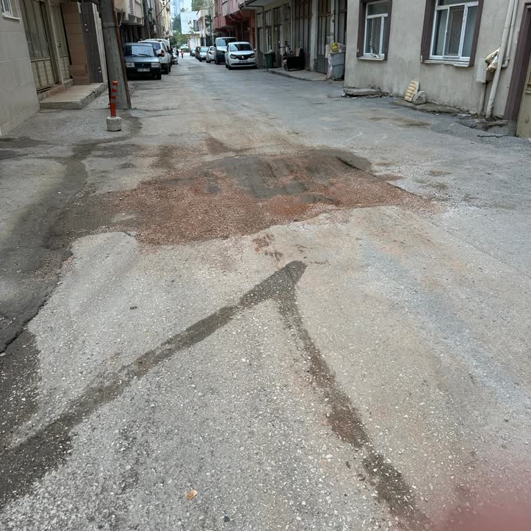 Konak Mahallesi'nde Asfalt Sorunu